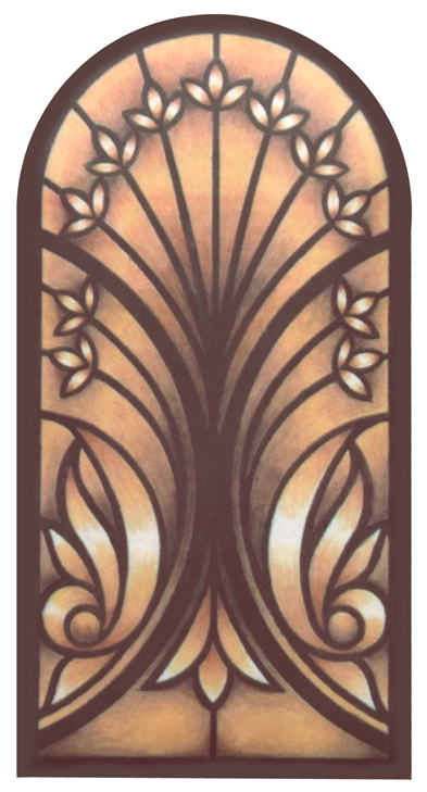 Matthews Stanford Corner Window Copper-Bronze